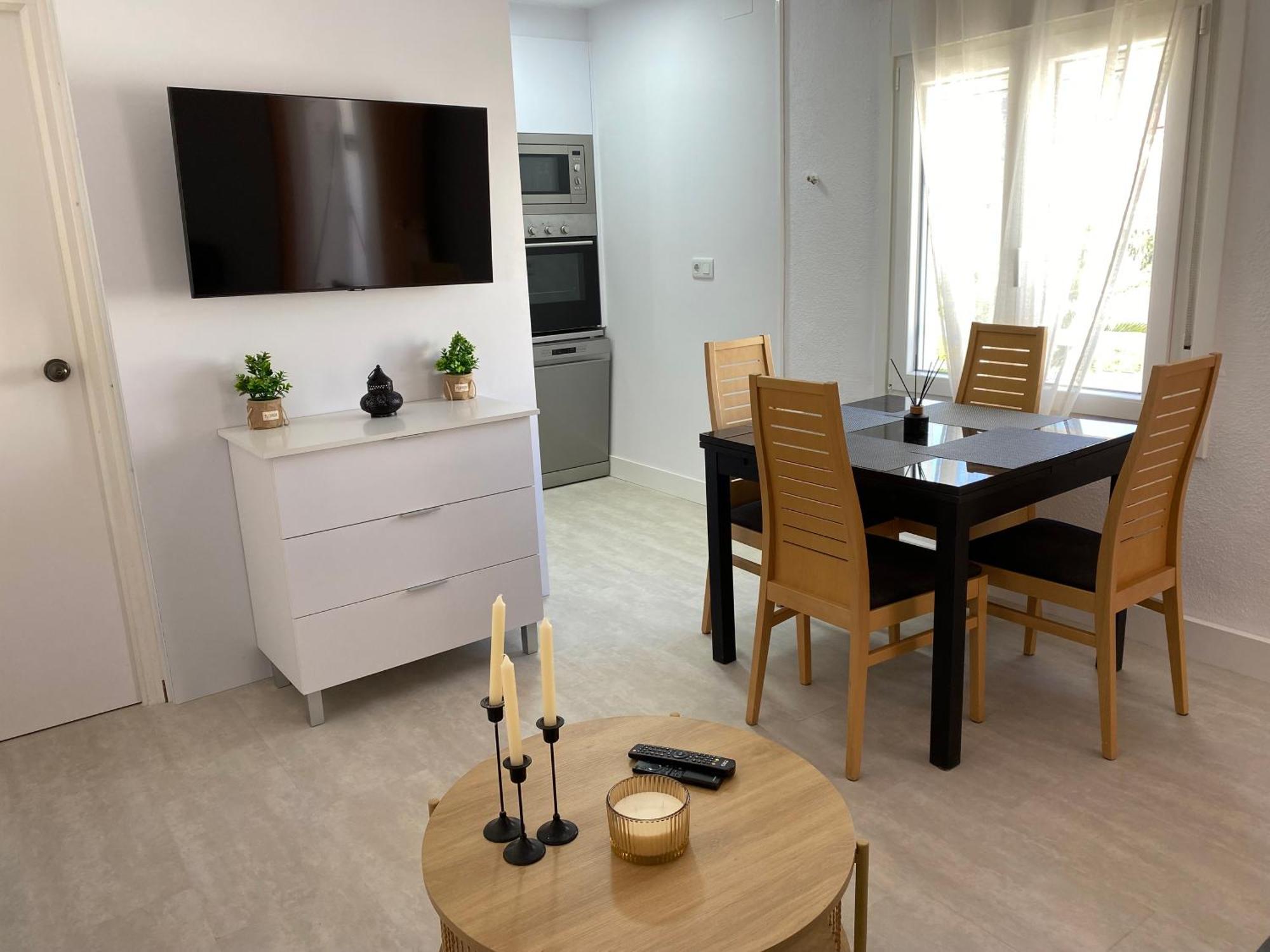 Apartamentos Playa D Y G Sant Carles De La Rapita Luaran gambar